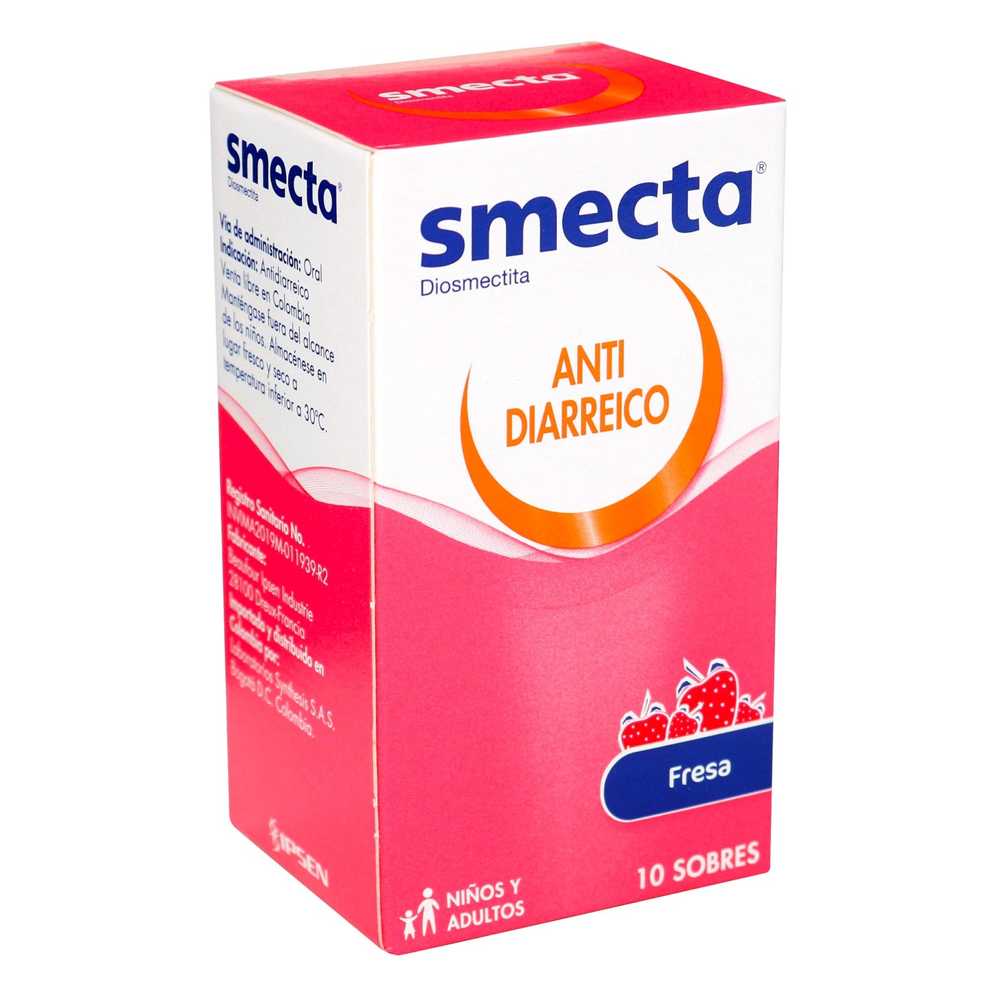 Smecta Fresa 3.76 Gr 10 Sobres