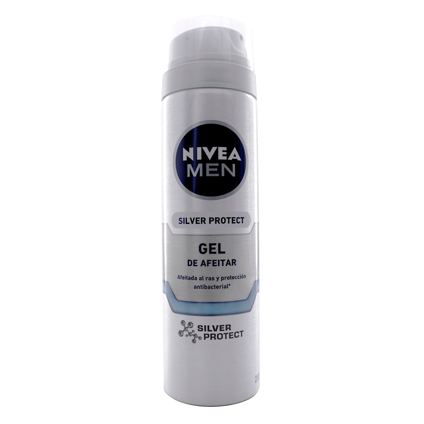 Gel Afeitar Nivea Silver Protect 200 Ml