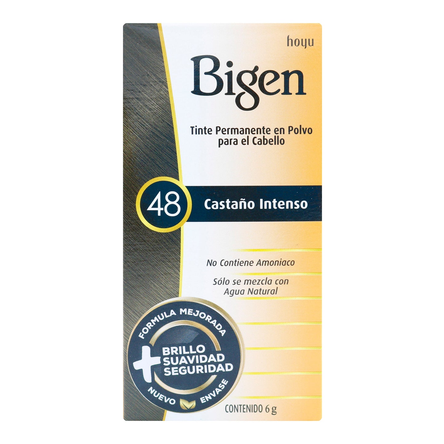 Tinte Bigen 48 Castano Intenso 6 Gr