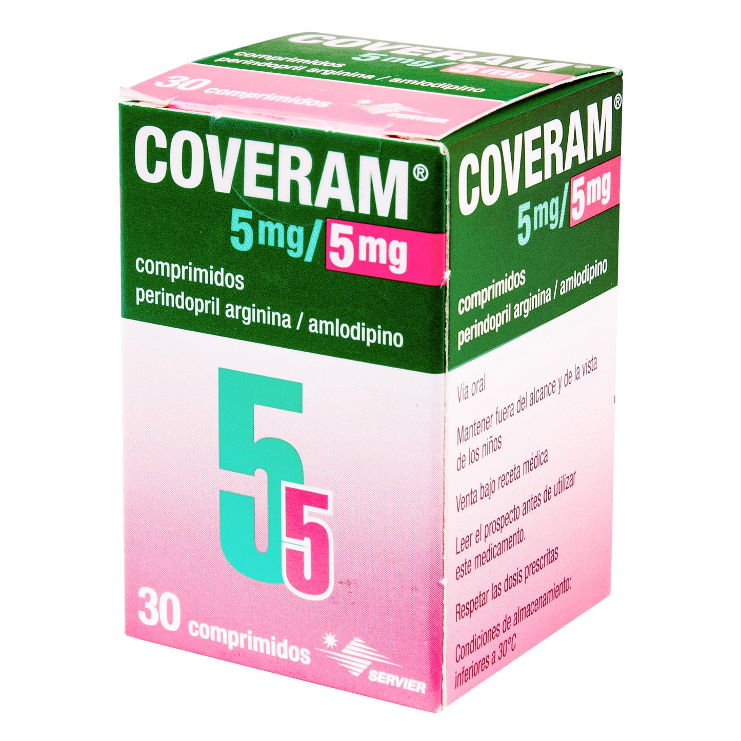 Coveram 5/5 Mg 30 Comprimidos