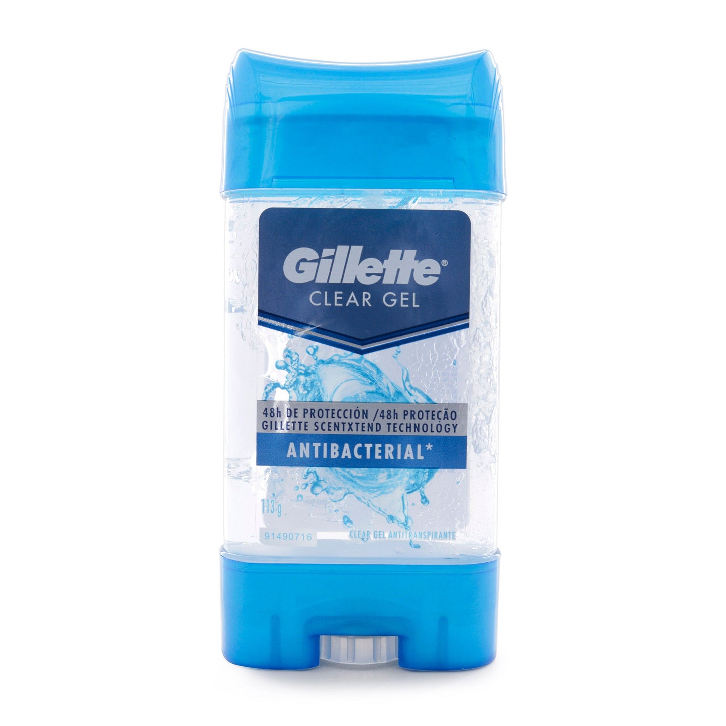 Desodorante Gillette Cleargel Proteccion Antibacterial 113 Gr