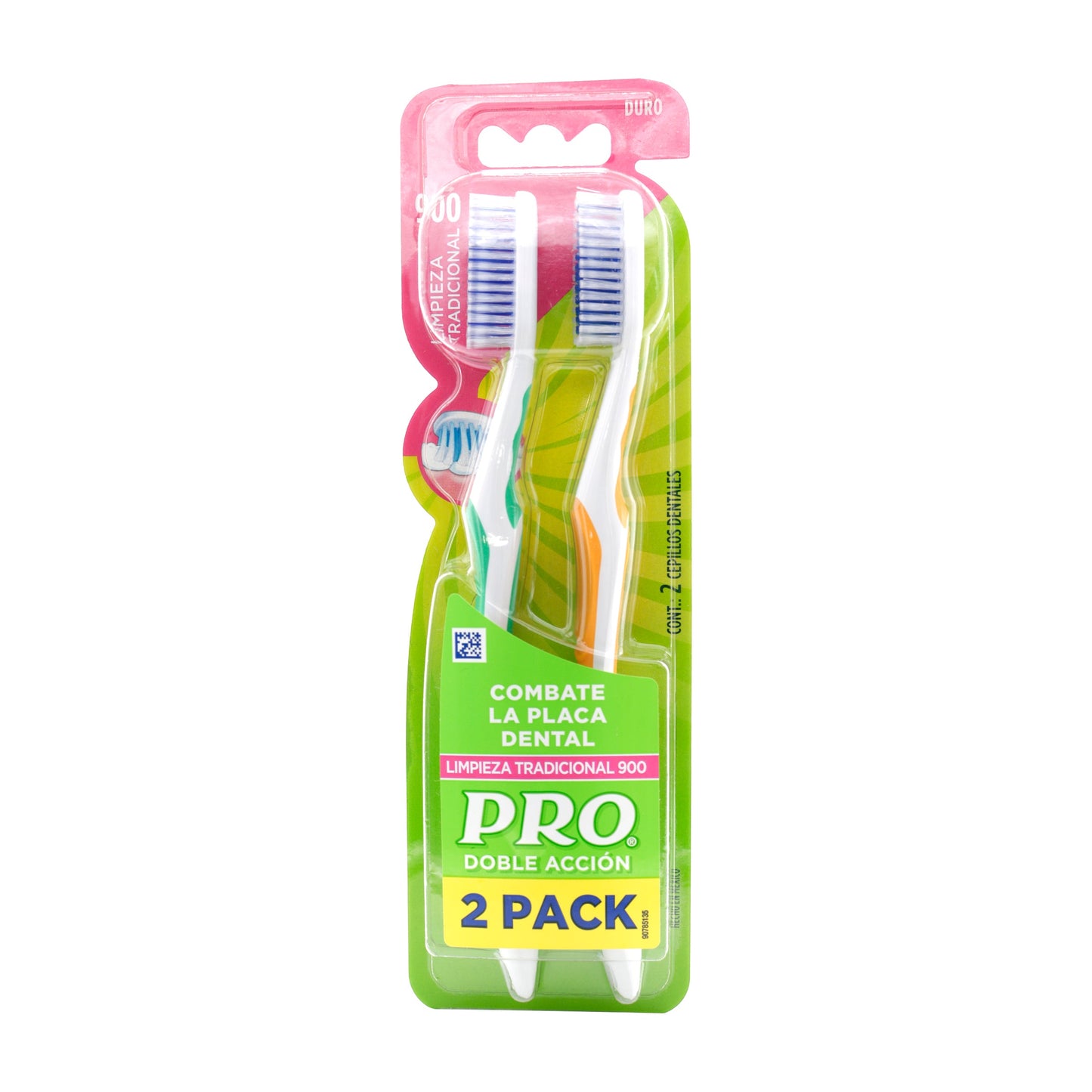 Cepillo Pro 900 Adultos Doble Accion 2X1