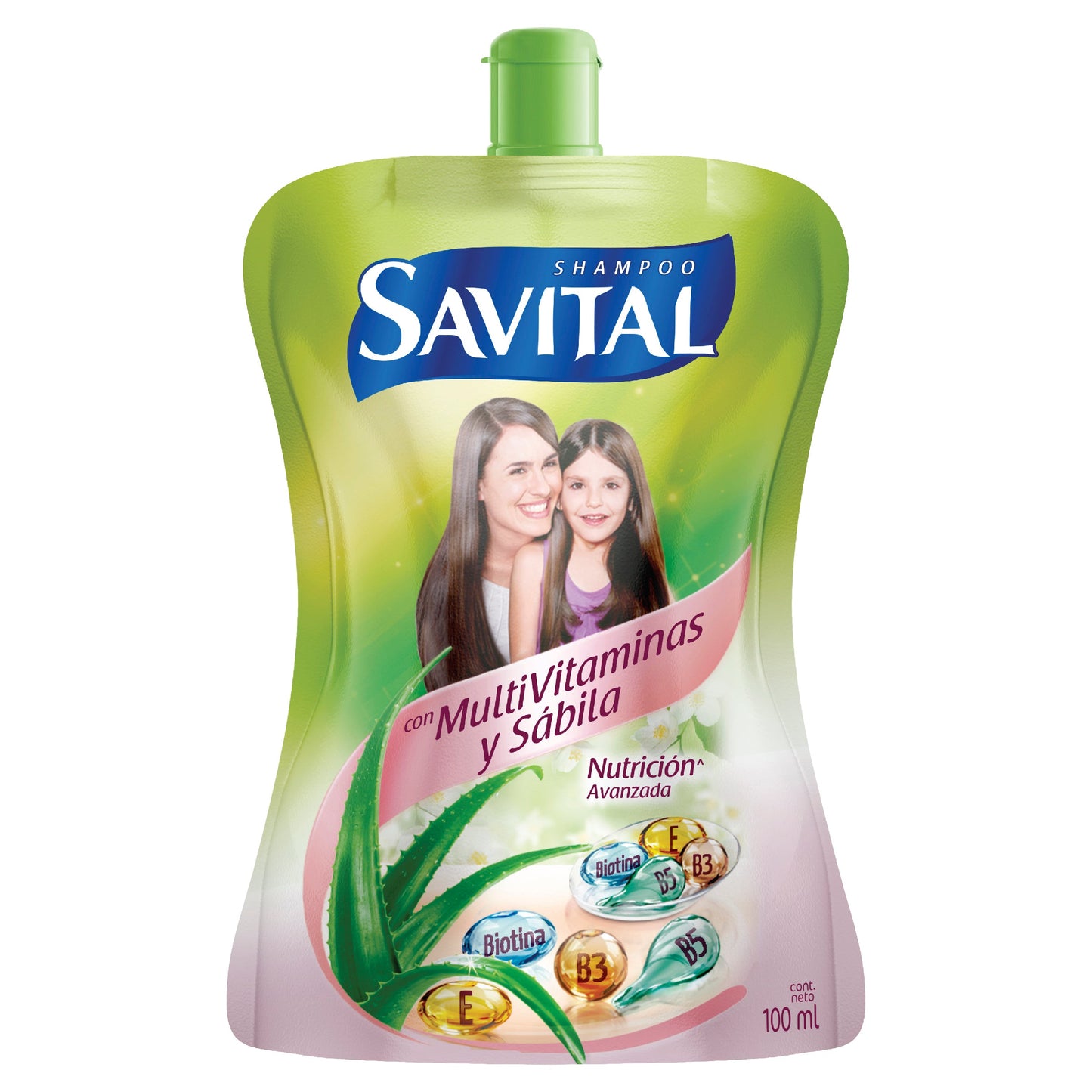 Champu Savital Multivitaminas Sabila 100 Ml Doypack