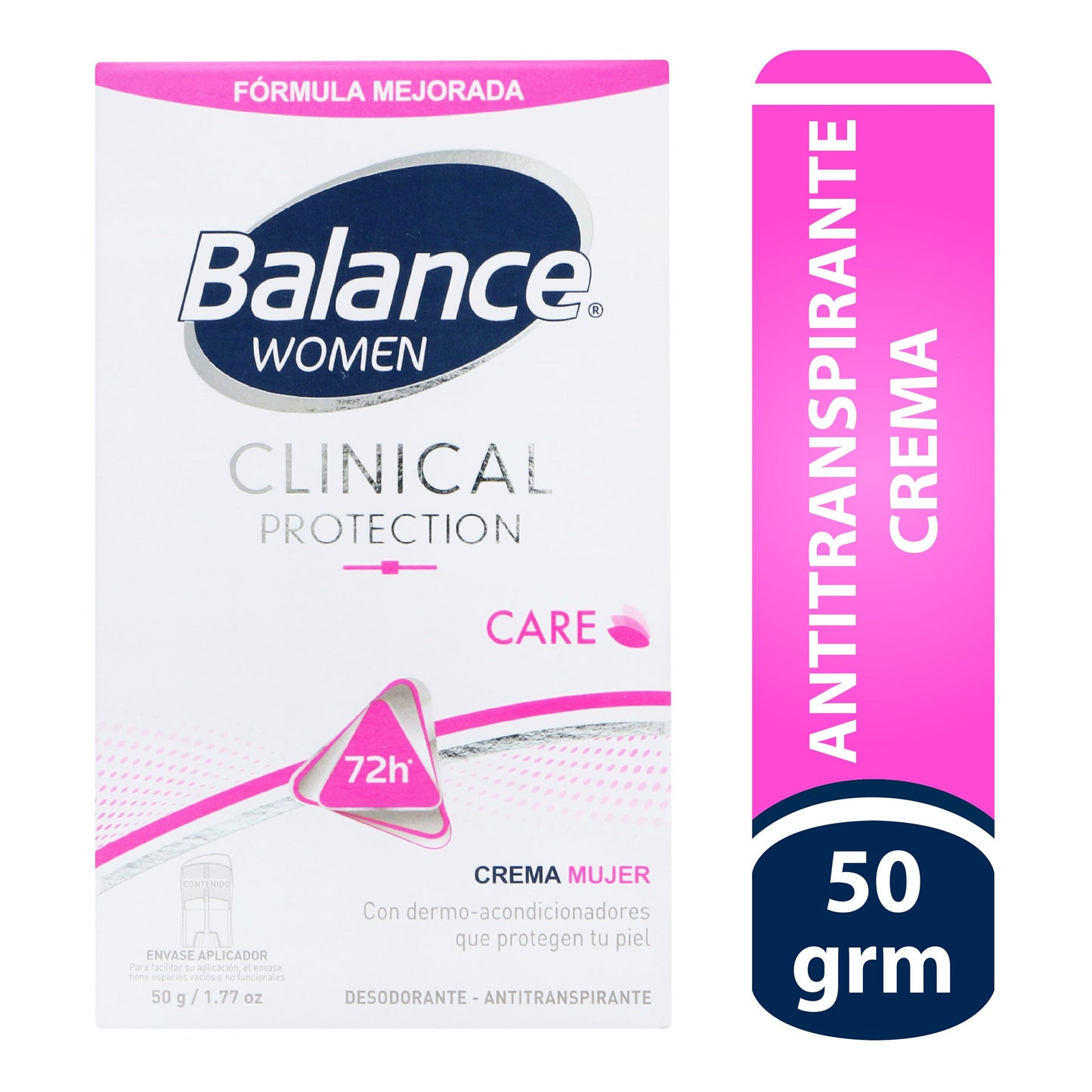 Desodorante Balance Crema Clinical Care 50 Gr Mujer