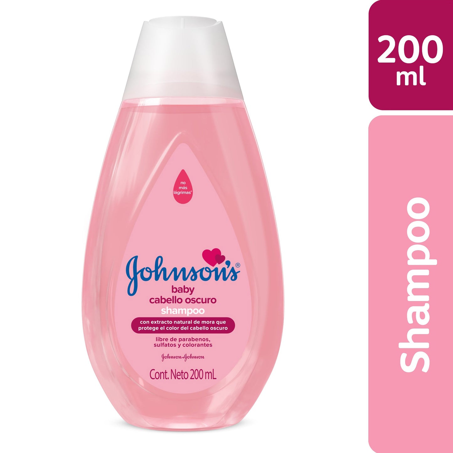 Champu Johnson Baby Cabello Oscuro 200 Ml
