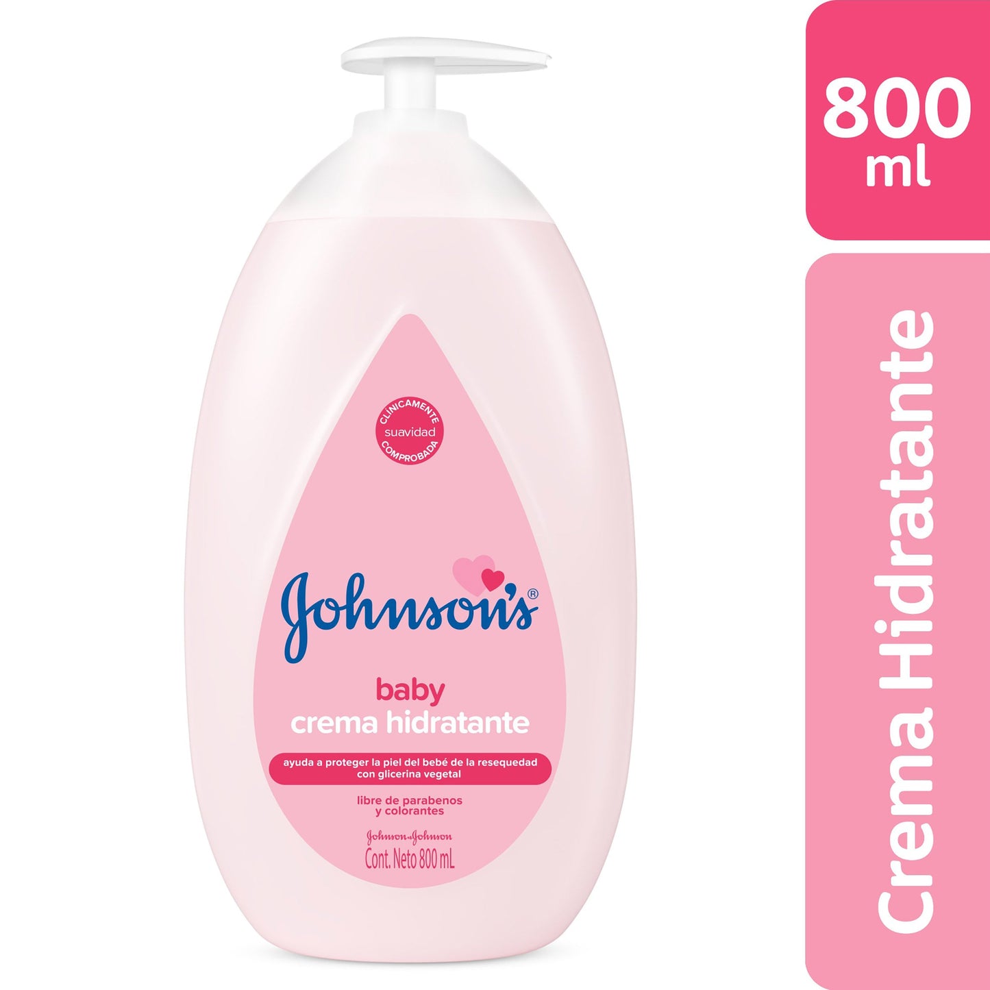 Crema Johnson Baby Original 800 Ml