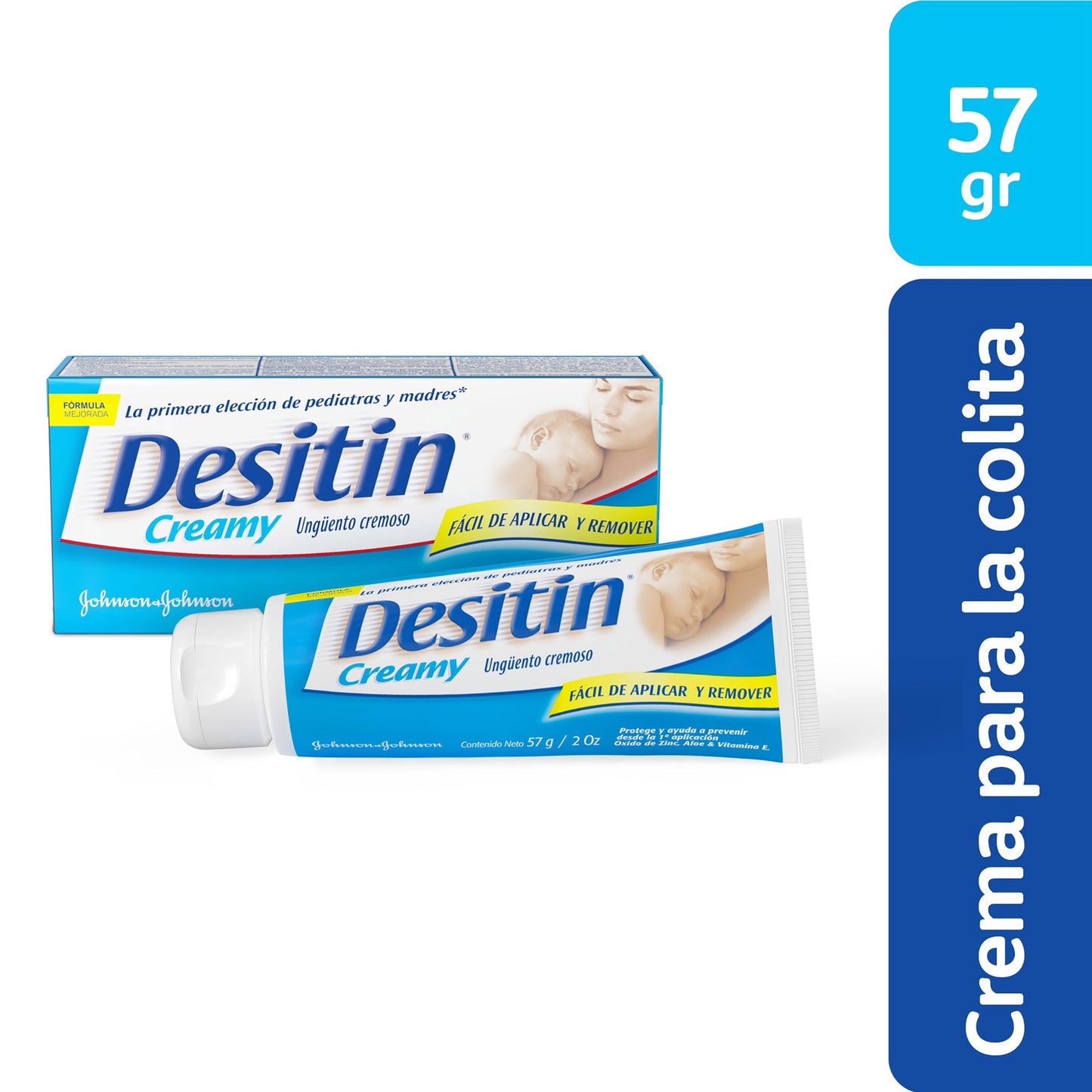 Desitin Creamy Aloe Y Vitamina E 57 Gr