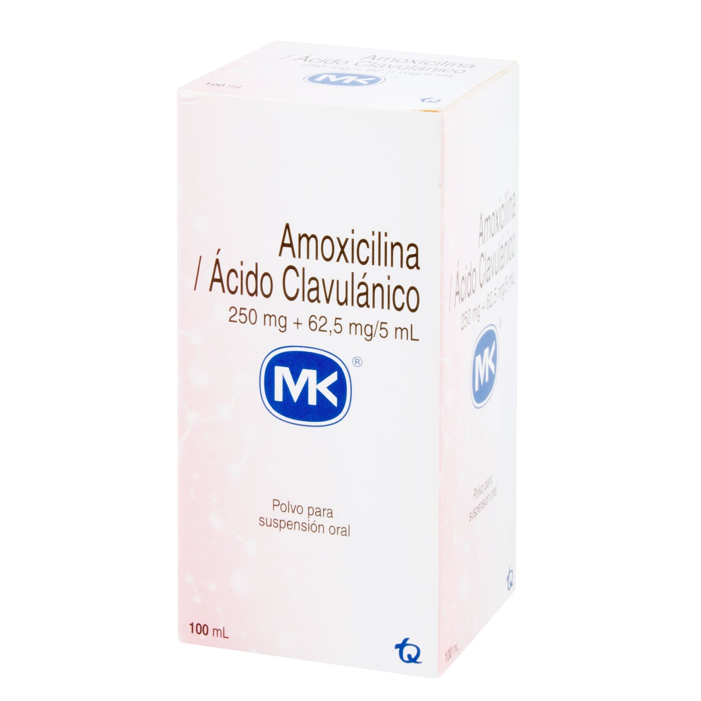 Amoxicilina 250 Mg + Acido Clavulanico 62.5 Mg 100 Ml Mk