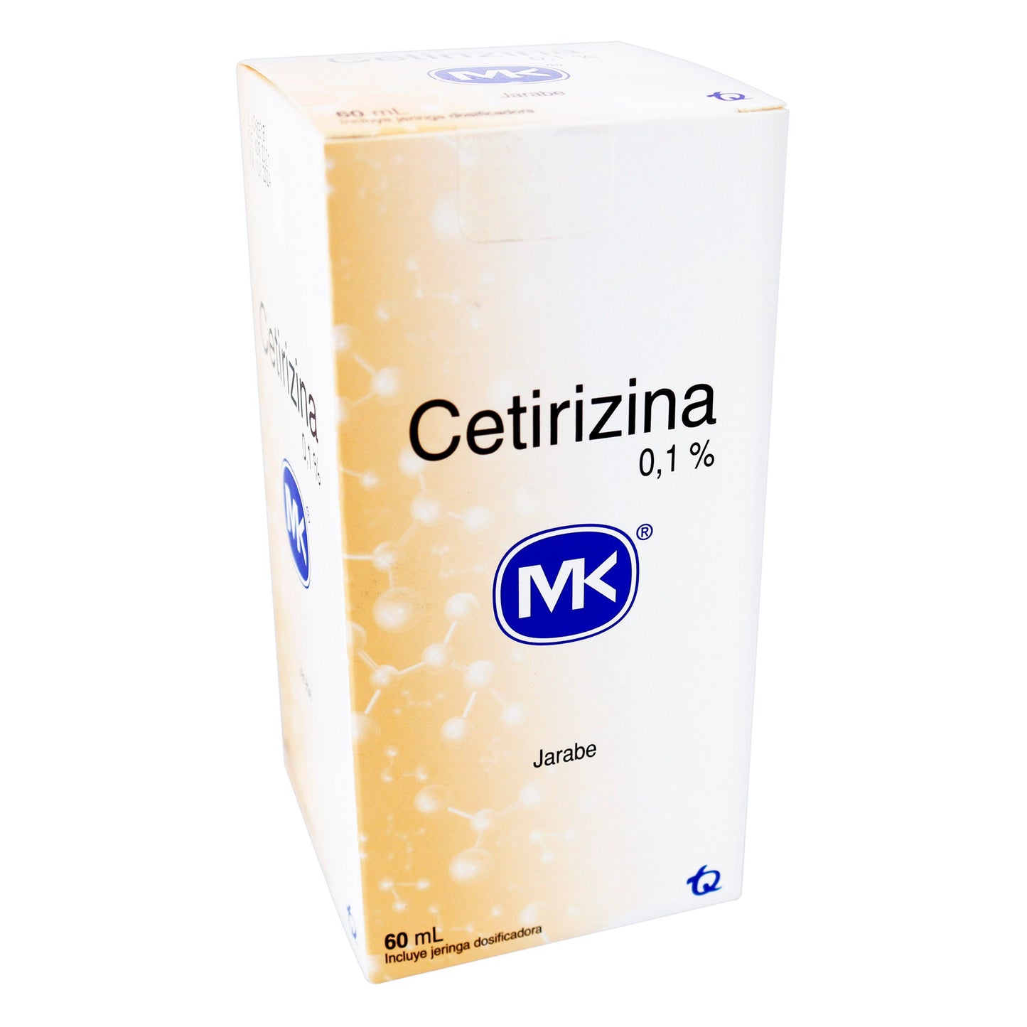 Cetirizina 0.1 Jarabe + Dos 60 Ml Mk