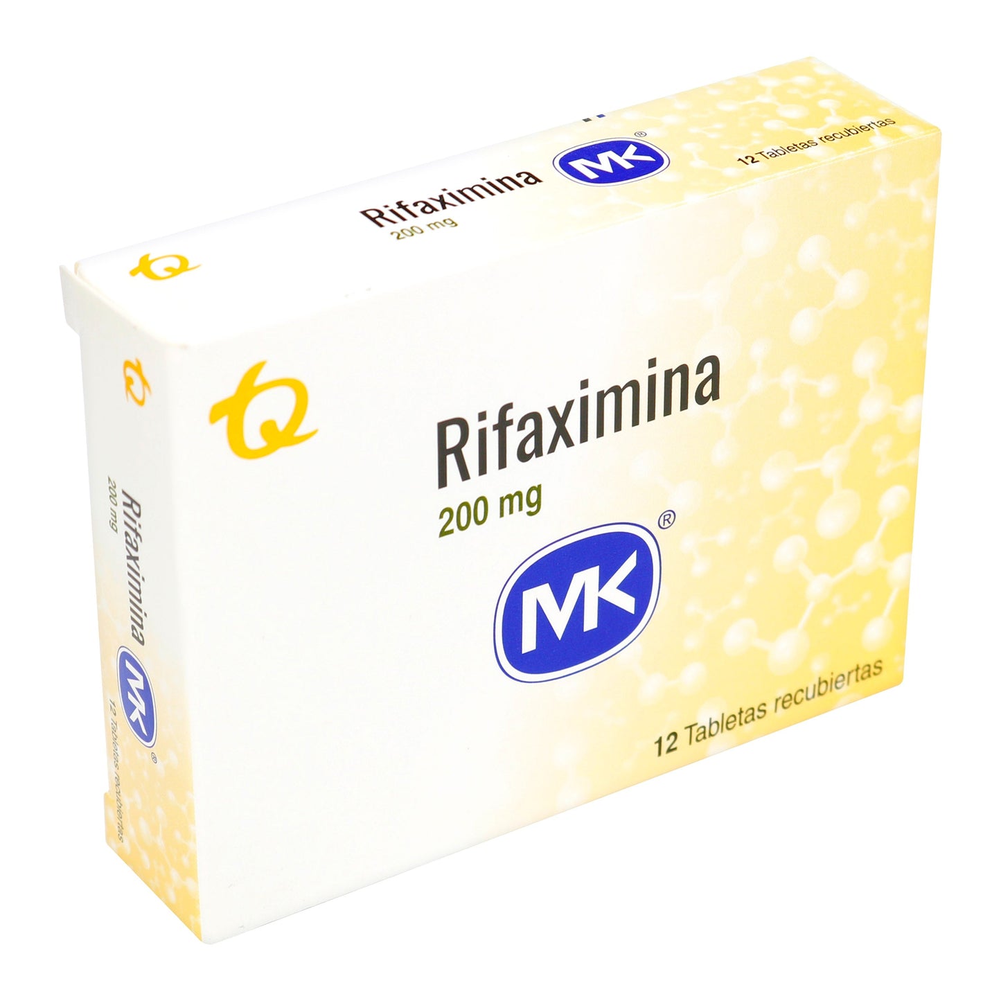 Rifaximina 200 Mg 12 Tabletas Rec Mk