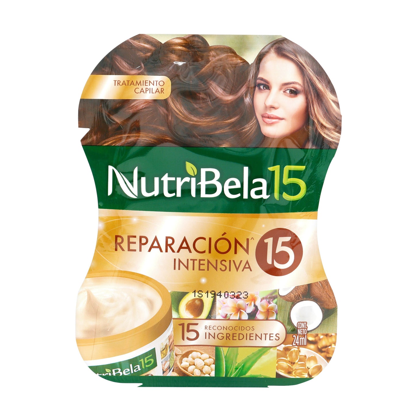 Tratamiento Nutribela Reparacion Intensiva 12 Sobres 24 Ml