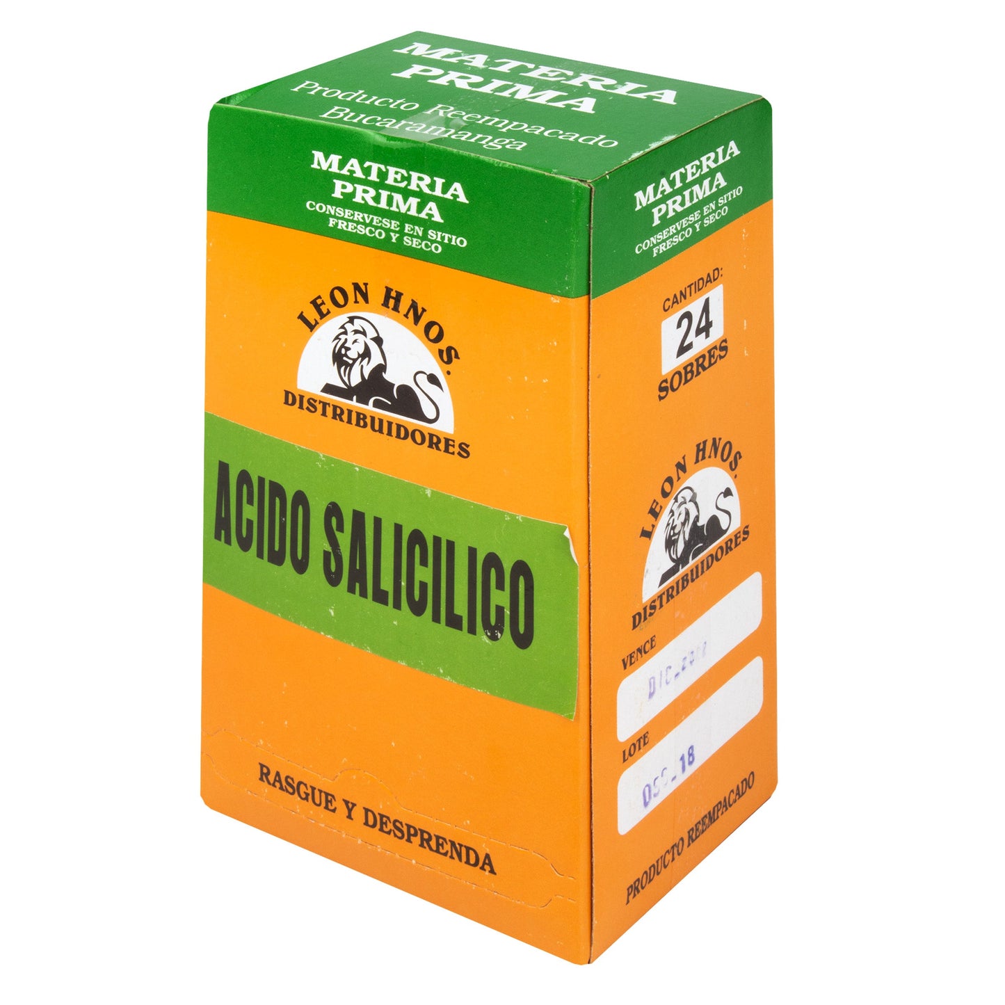Acido Salicilico 24 Sobres Leon