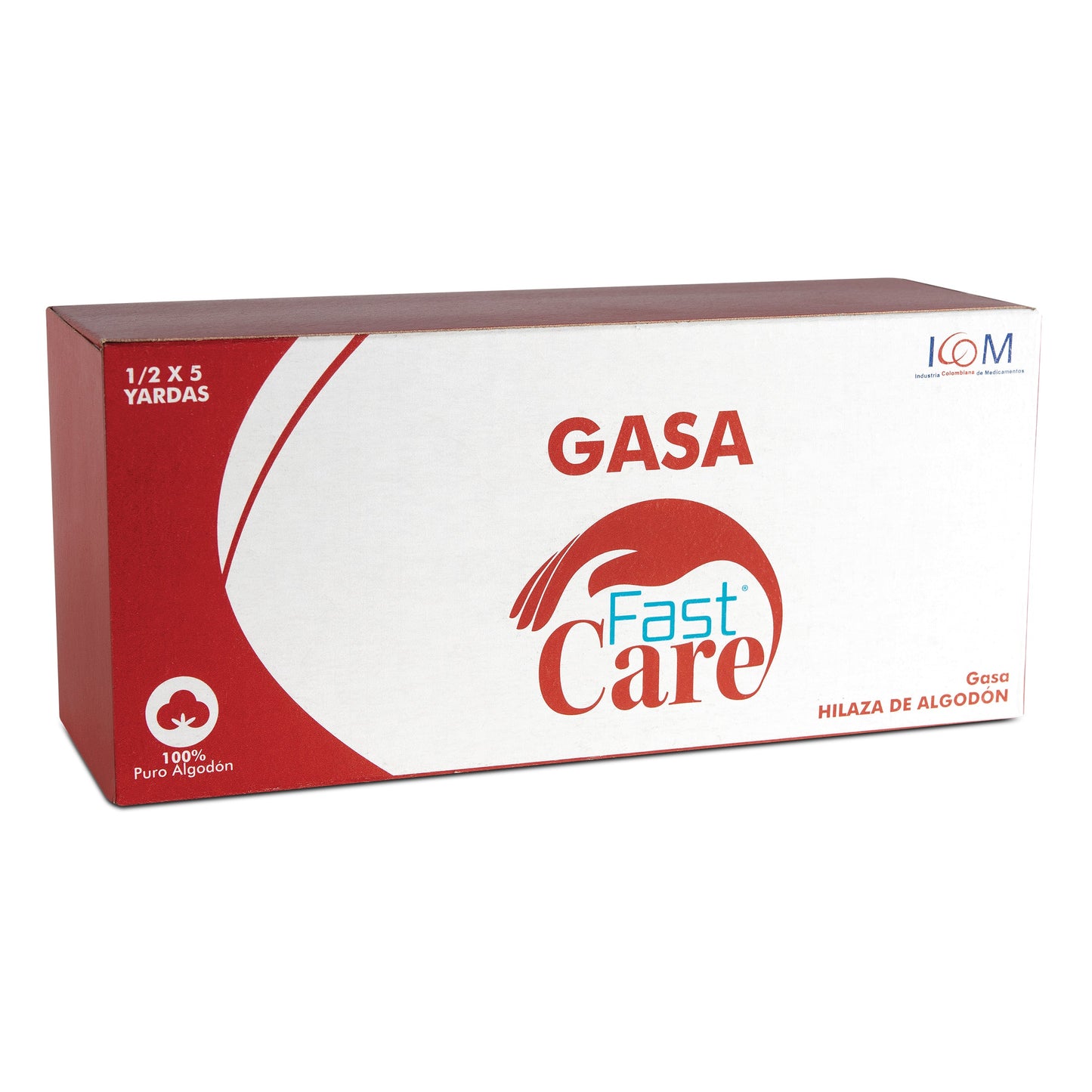 Gasa Fast Care Aseptica 1/2X5
