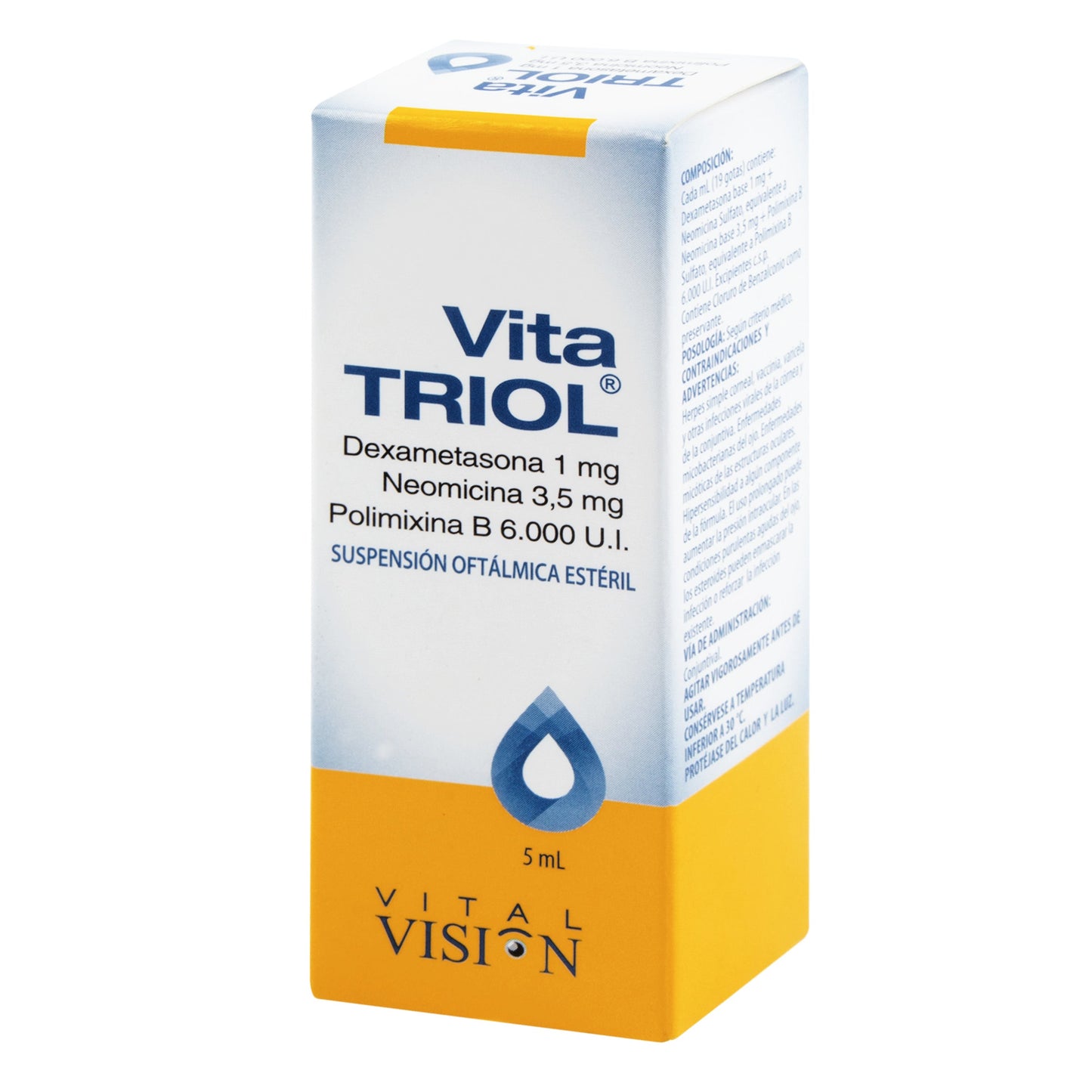Vitatriol Oftalmico 5Ml Vt