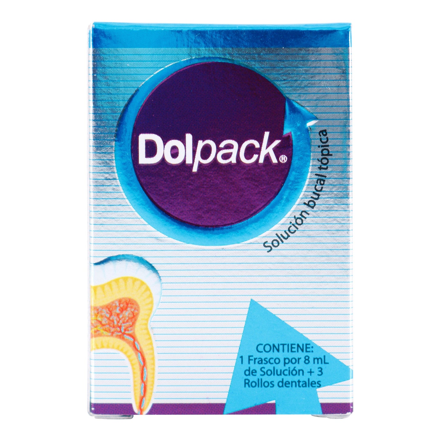Calzas Dolpack 8 Ml + 3 Rollos Dentales