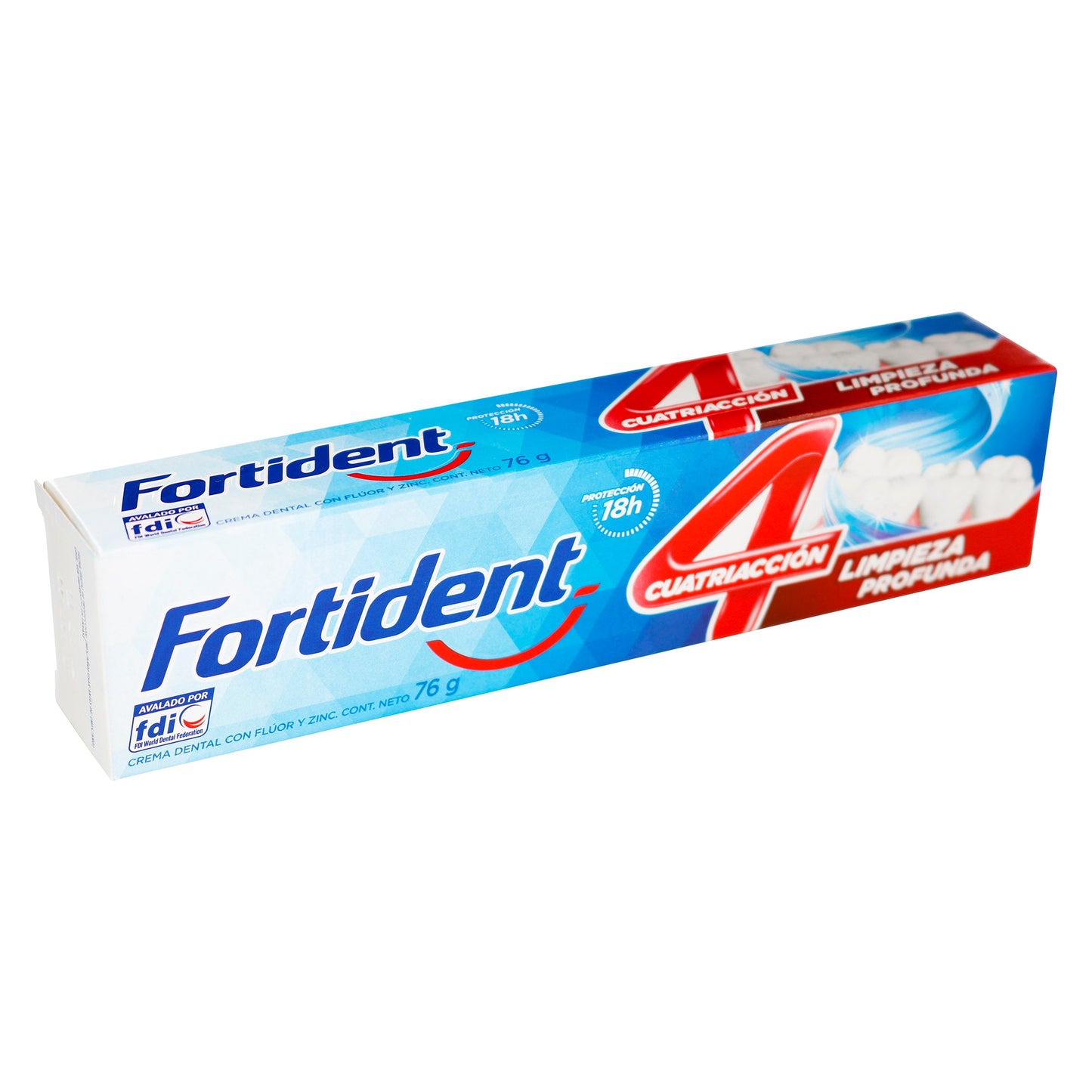 Crema. Fortident Limpieza Profunda 76Gr
