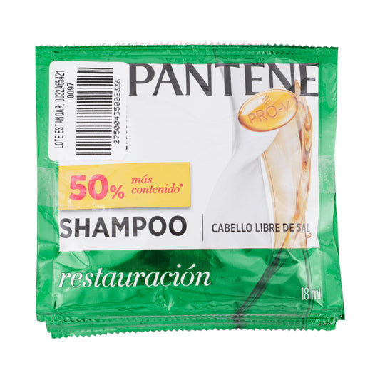 Champu Pantene Restauracion 18 Ml 12 Sobres