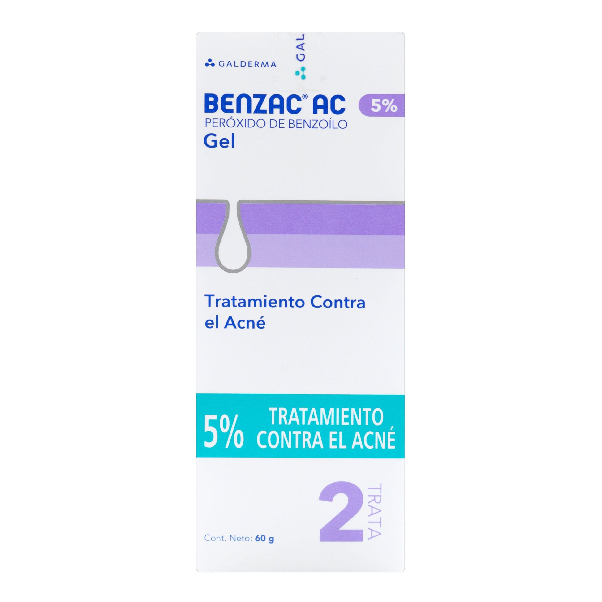 Benzac Ac 5% 60 Gr Gel 
