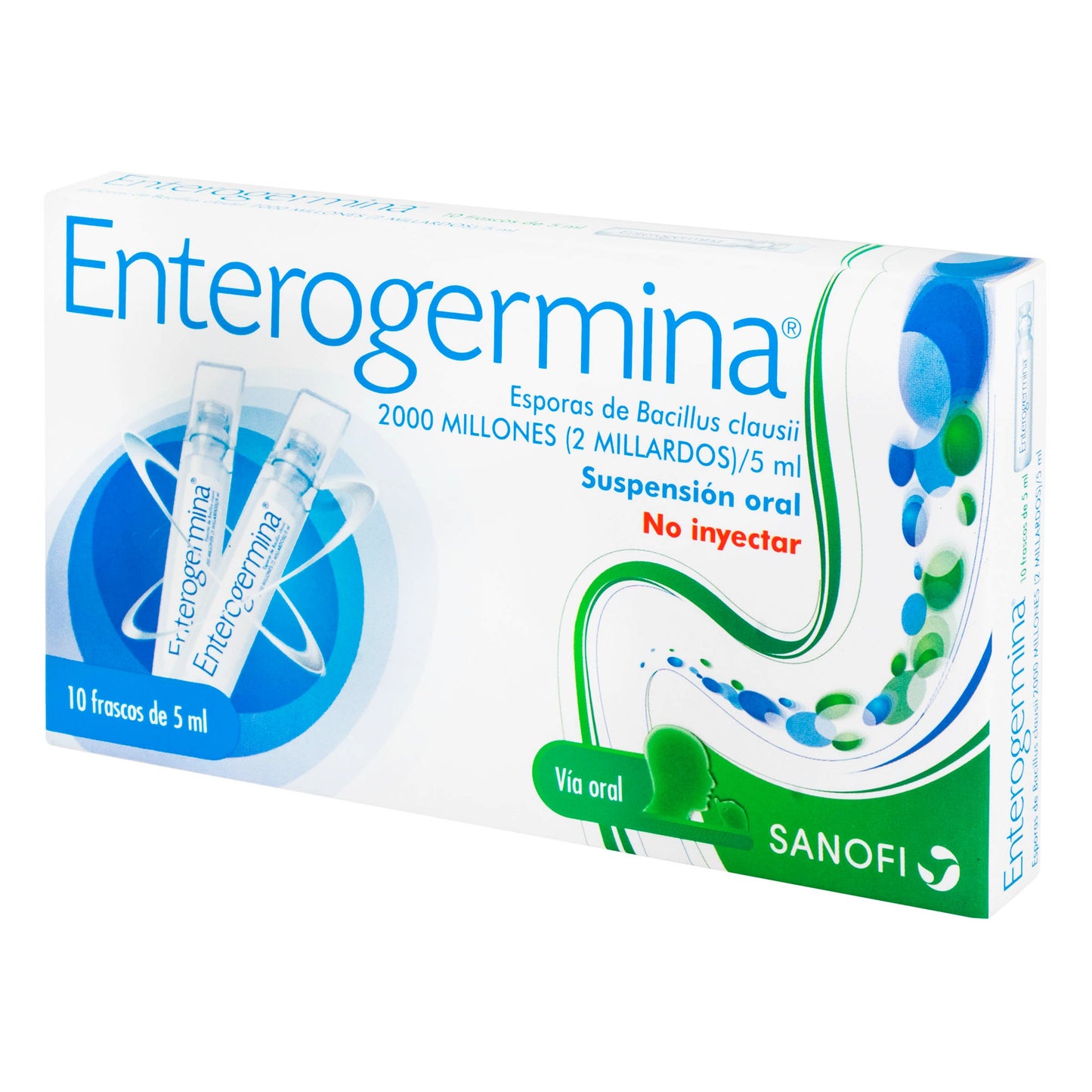 Enterogermina 5 Ml 10 Ampollas Bebibles