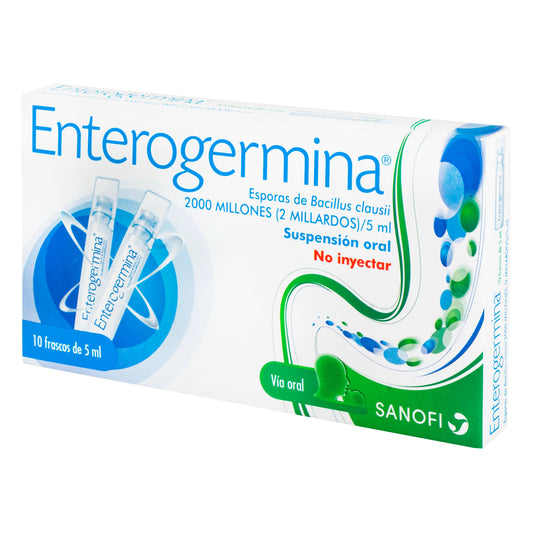 Enterogermina 5 Ml 10 Ampollas Bebibles