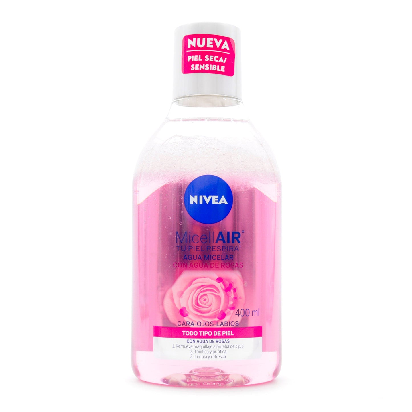 Agua Micelar Nivea Facial Rosas 400 Ml