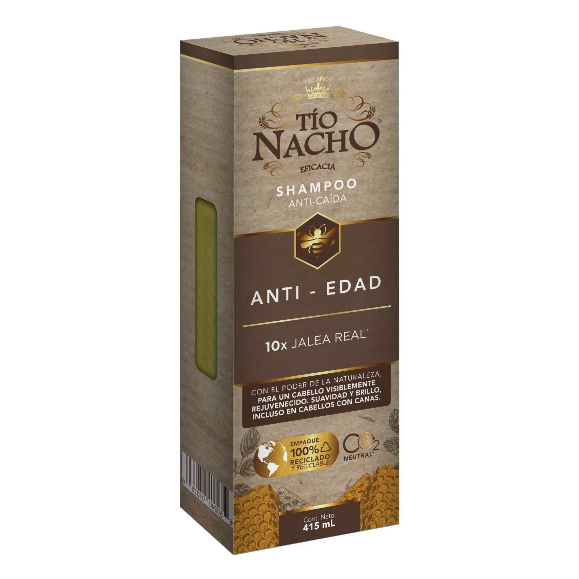 Champu Tio Nacho Jalea Real Cont.Canas 415 Ml