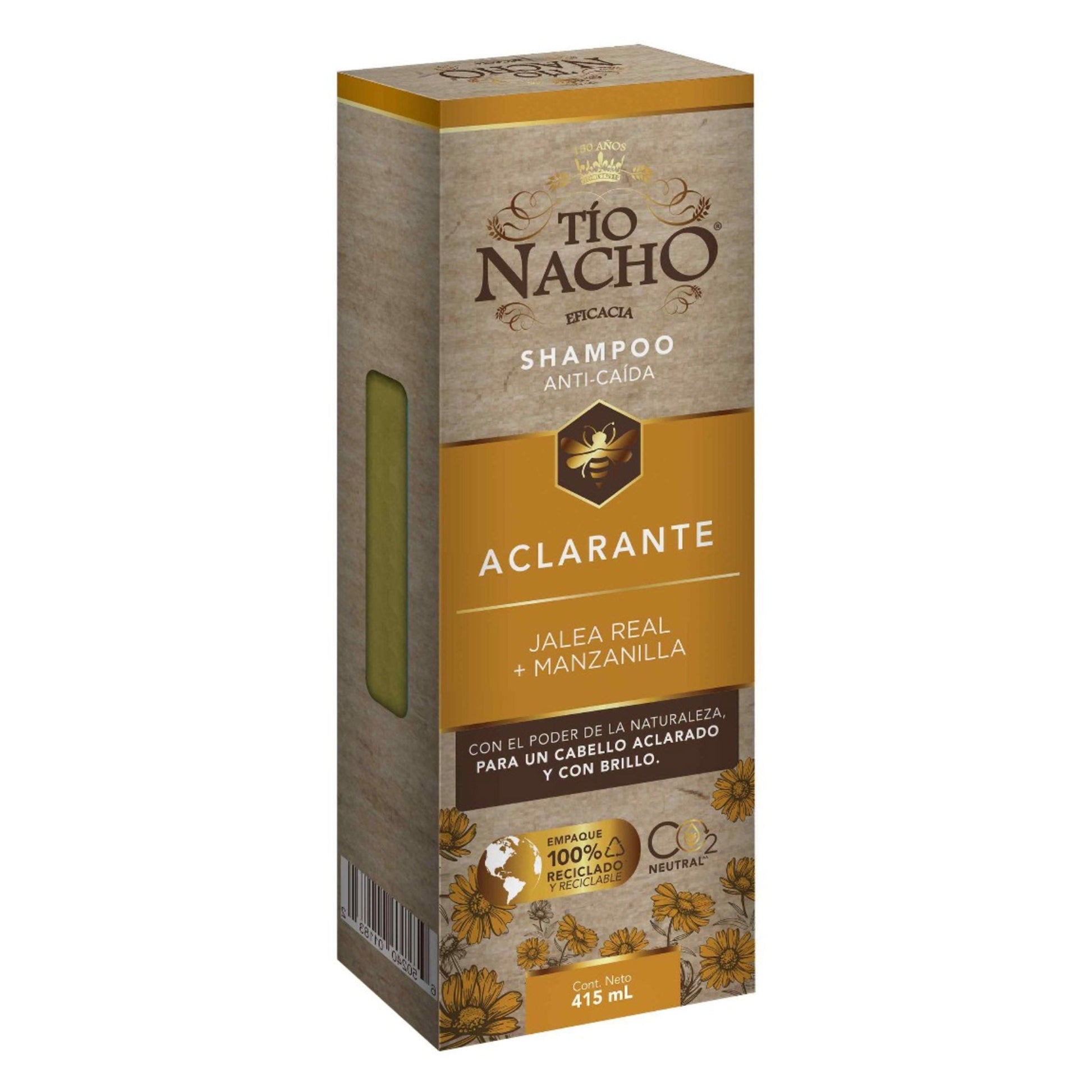 Champu Tio Nacho Jalea Real Manz 415 Ml