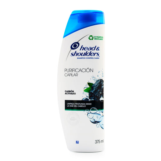 Champu Head Shoulders Pureza Capilar Carbon 375 Ml