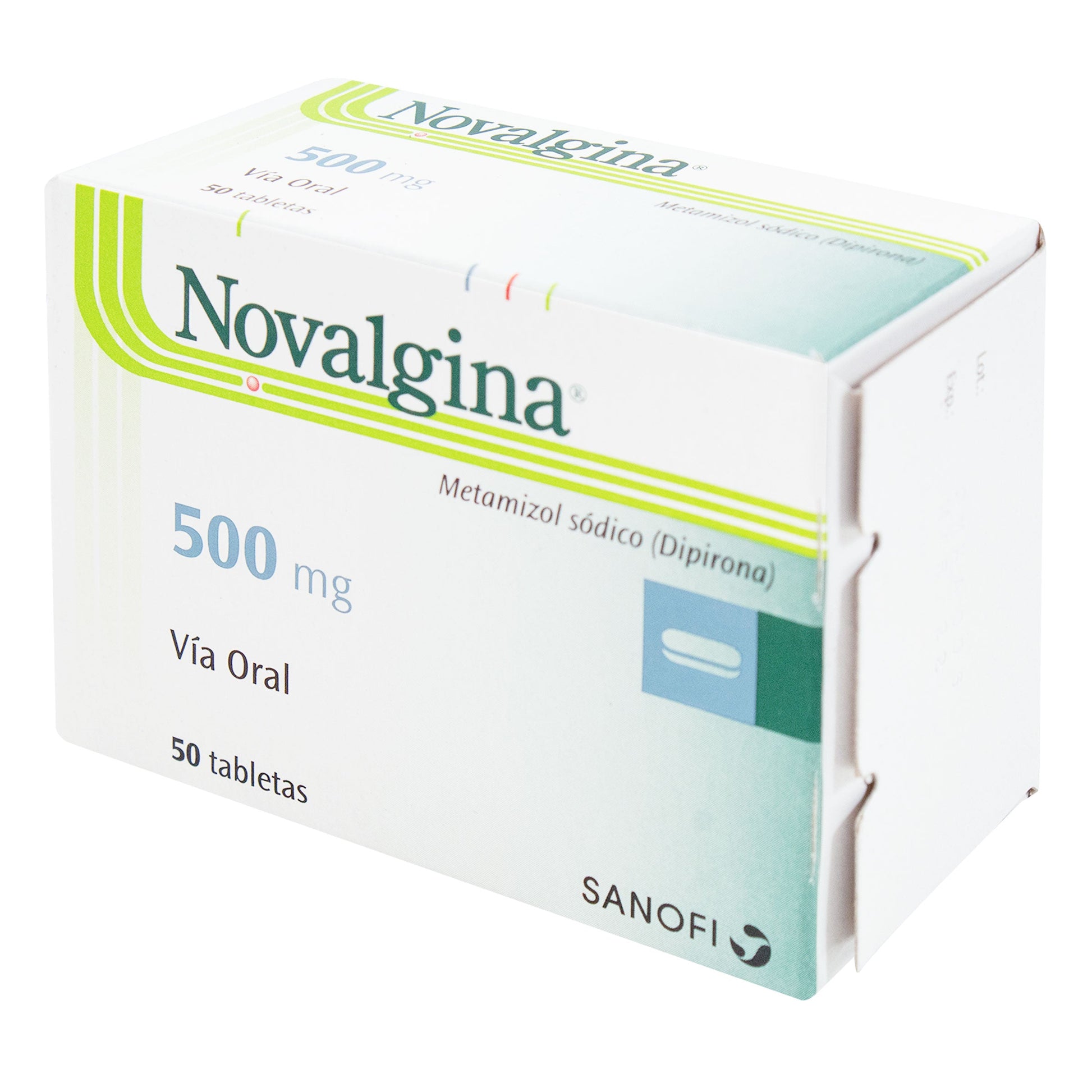 Novalgina 500 Mg 50 Tabletas