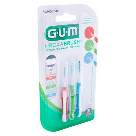 Cepillo Interdental Manual 0.8 Mm - 1.1 Mm - 1.6 Mm