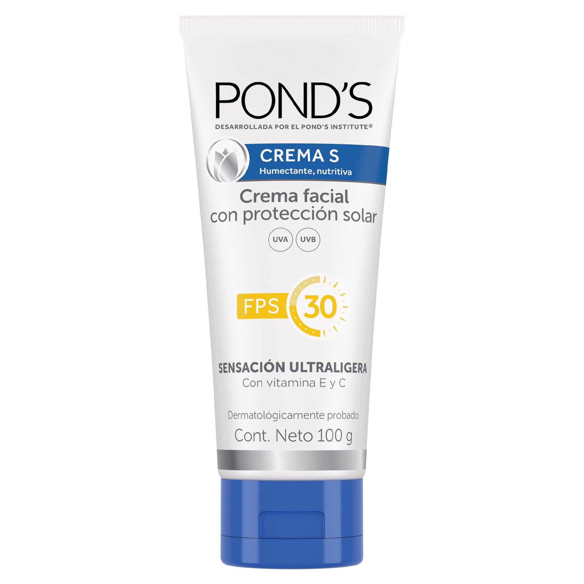 Crema Ponds S Humectante Fps 30 100 Gr
