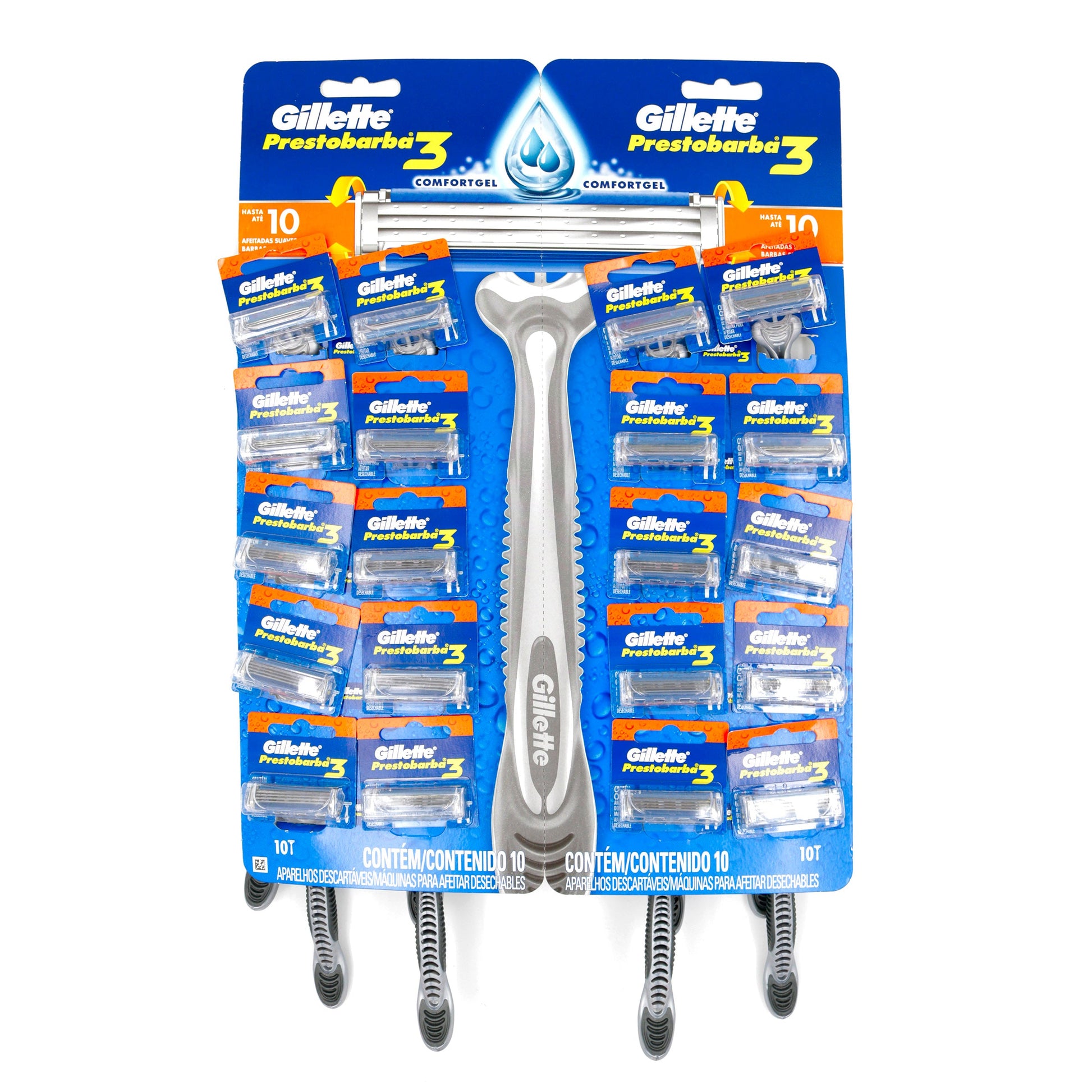 Maquina Prestobarba Gillette 3 20 Unidades