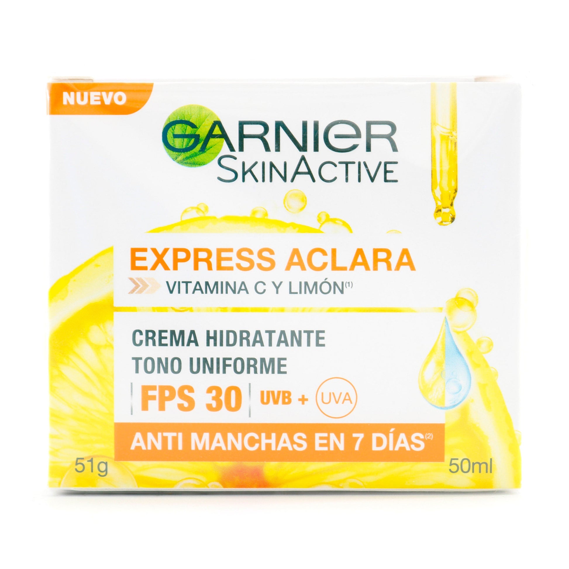 Garnier Express Aclarado Crema Fps 30 50 Ml