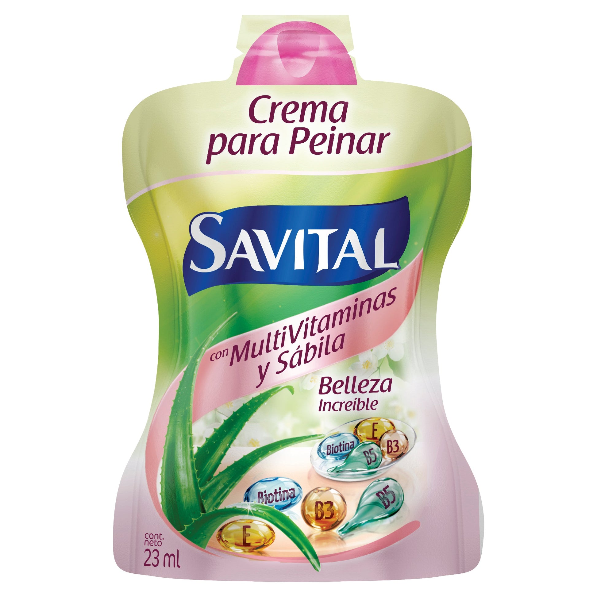 Crema para Peinar Savital Multivitaminas 22 Ml 20Sobres