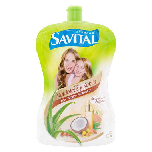 Champu Savital Multioleos Doypack 100 Ml