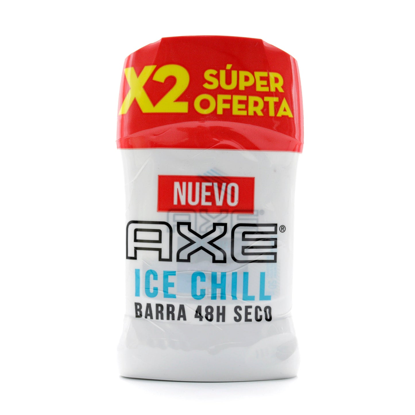 2 Desodorante Axe Stick Ice Chill 50 Gr Super Oferta