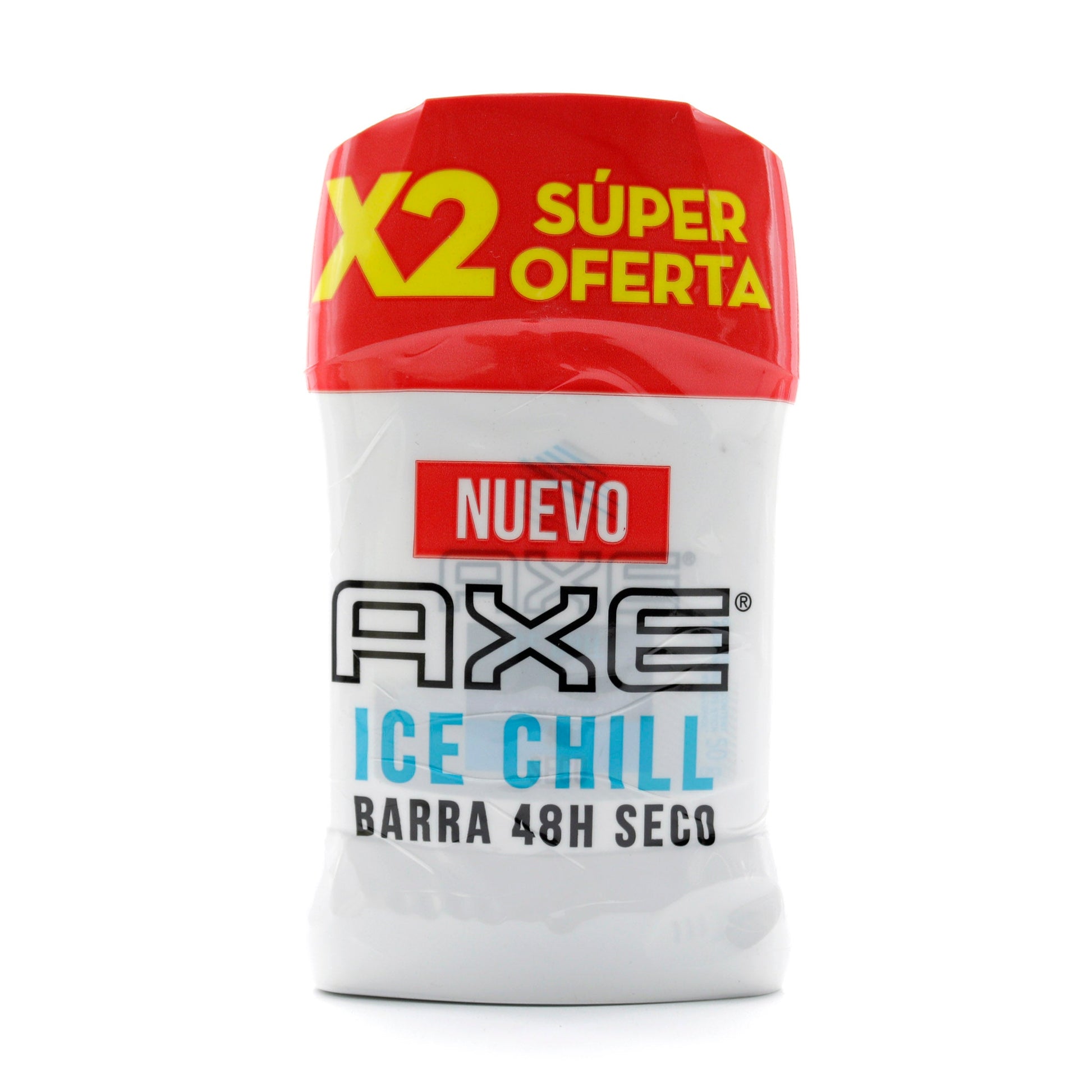 2 Desodorante Axe Stick Ice Chill 50 Gr Super Oferta