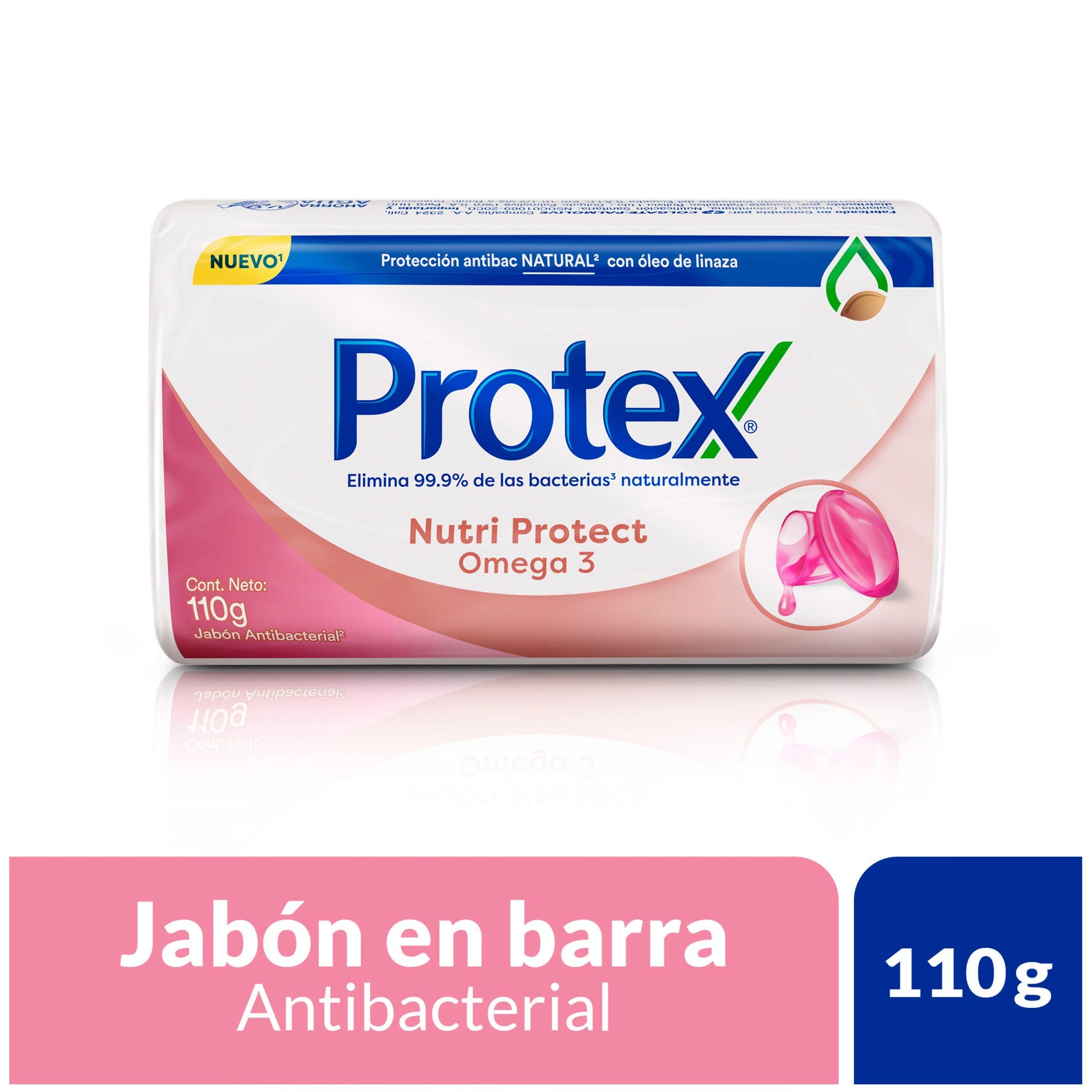 Jabon Protex Omega 3 110 G