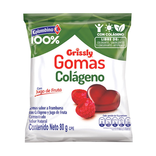 Gomas 100 % Colageno 63 Gr