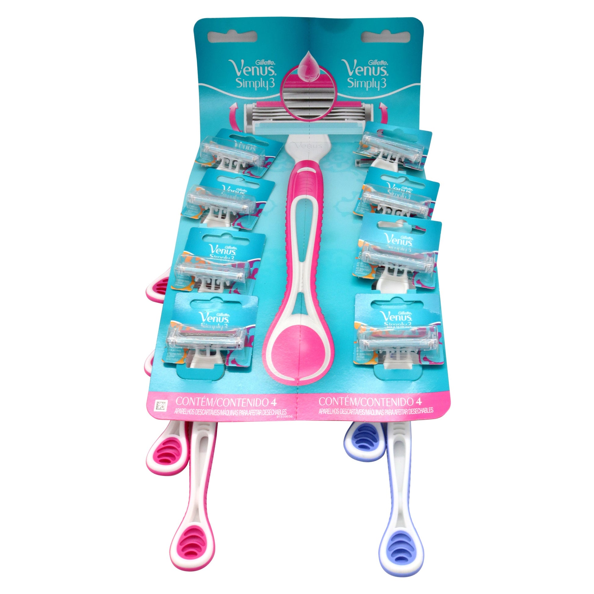 Maquina Gillette Simply Mujer Display 8 Unidades