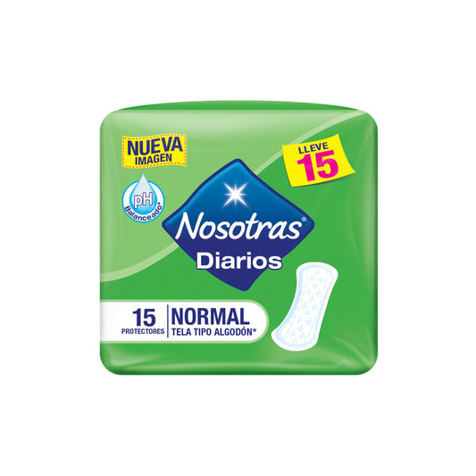 Protectores Nosotras 15 Unidades