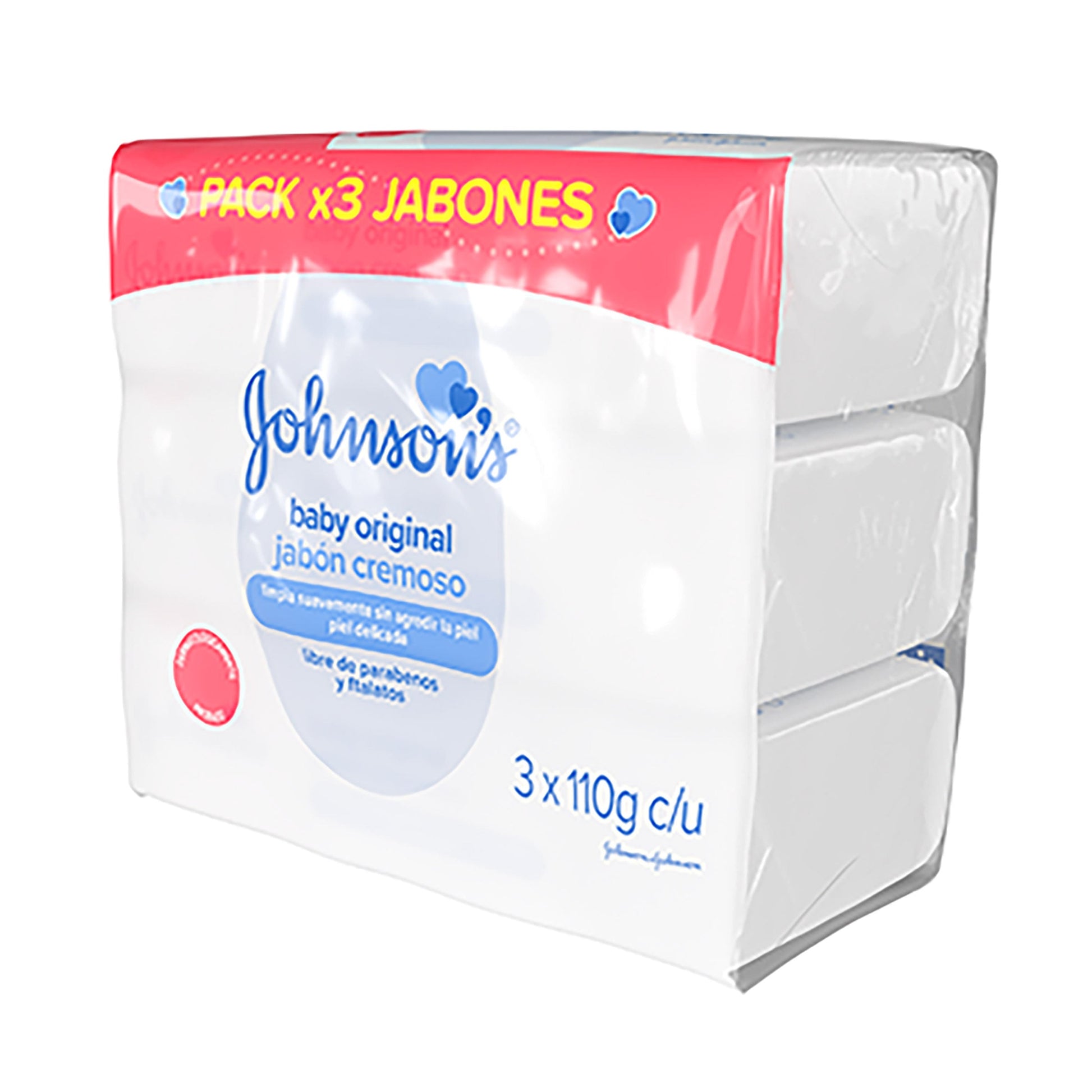 3 Jabon Johnson Baby Original 110 Gr
