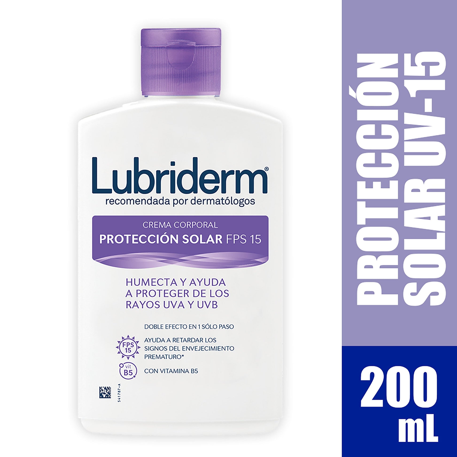 Lubriderm Locion Uv 15 200 Ml