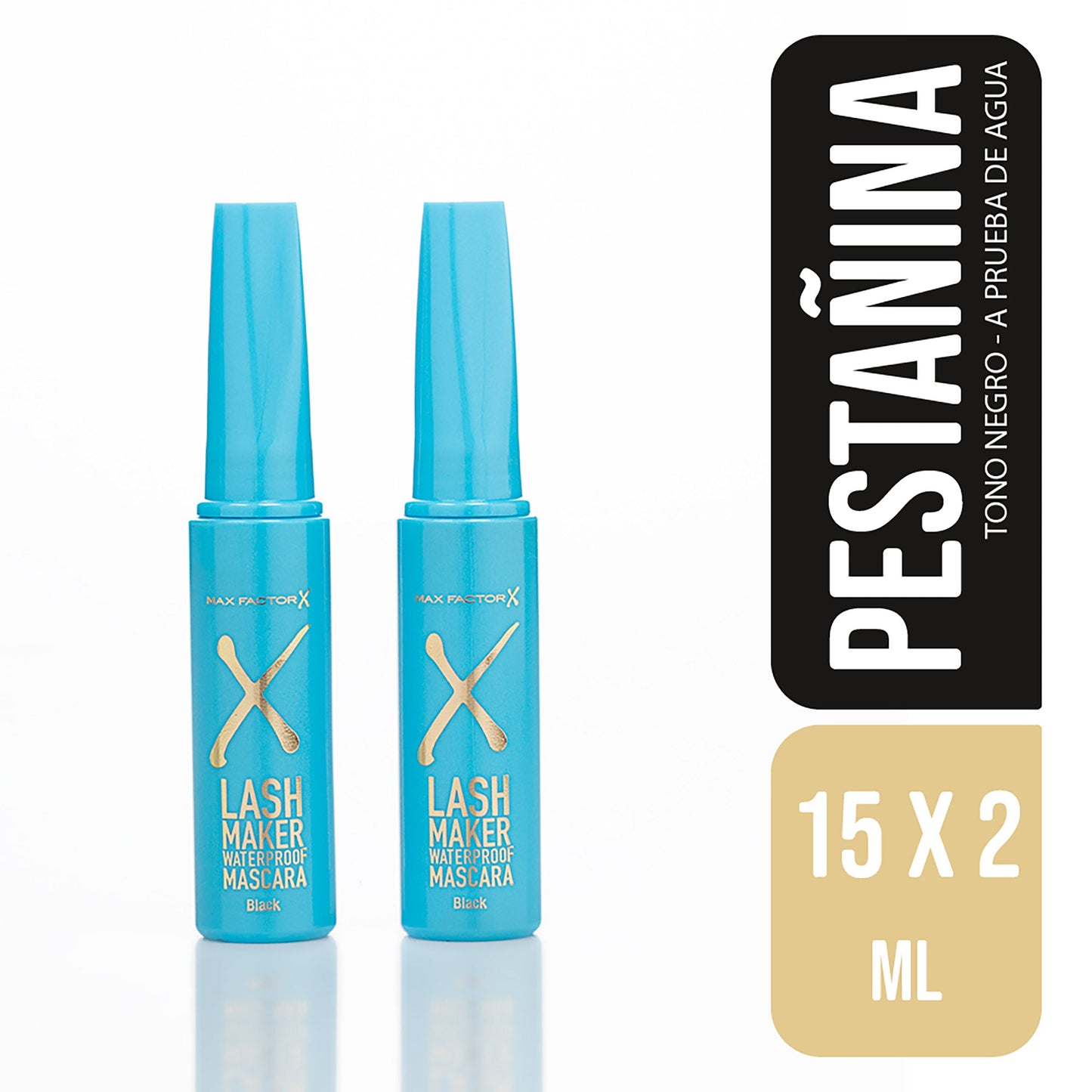 2 Pestañina Lash Maker Negra Super Oferta 