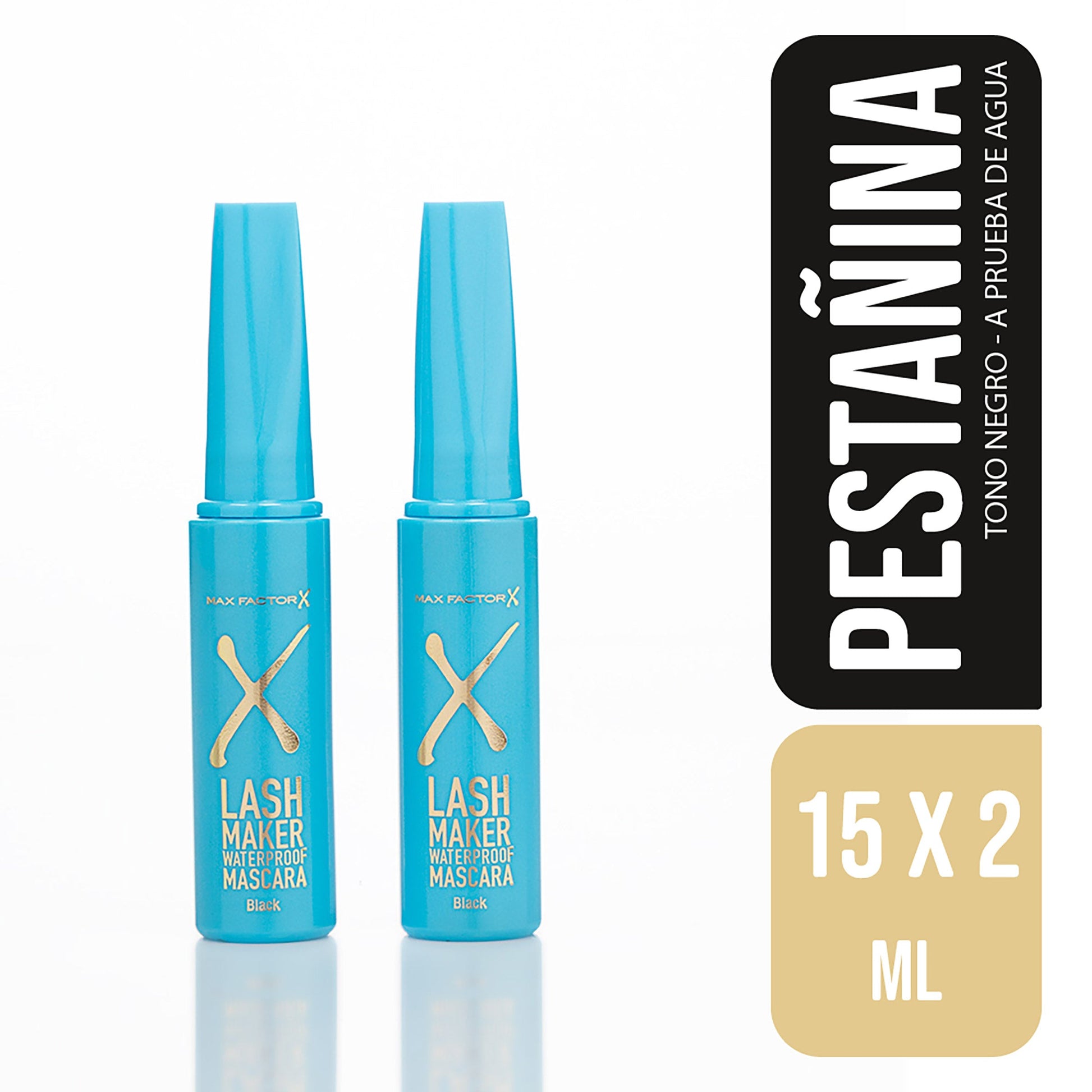 2 Pestañina Lash Maker Negra Super Oferta 