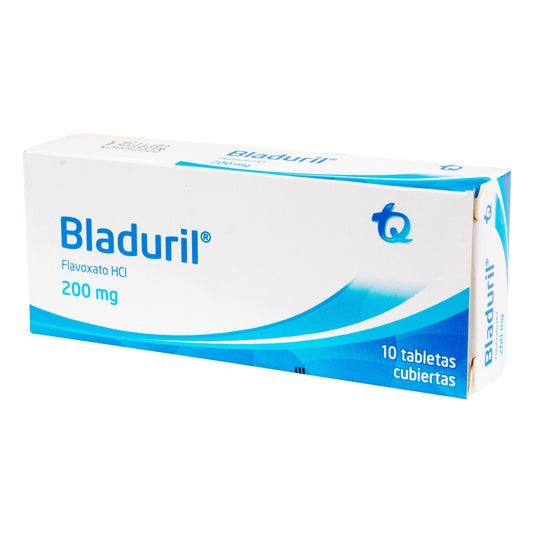 Bladuril 200 Mg 10 Tabletas 