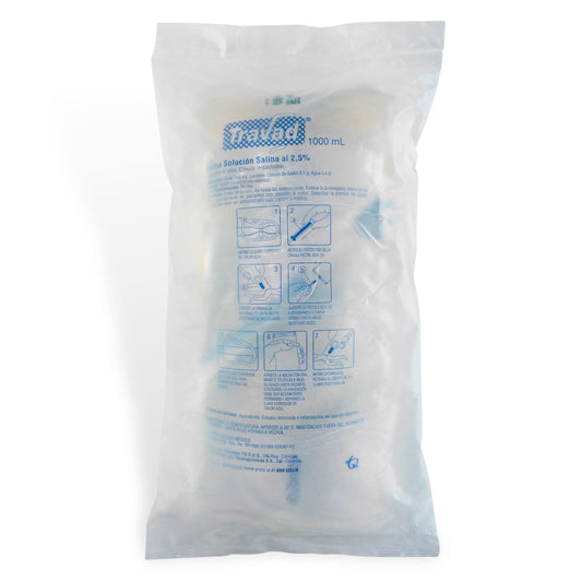 Enema Solucion Salina 2.5% 1000 Ml
