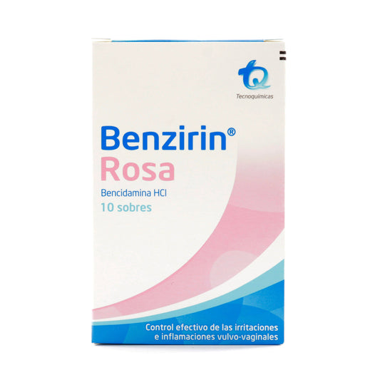 Benzirin Rosa 10 Sobres