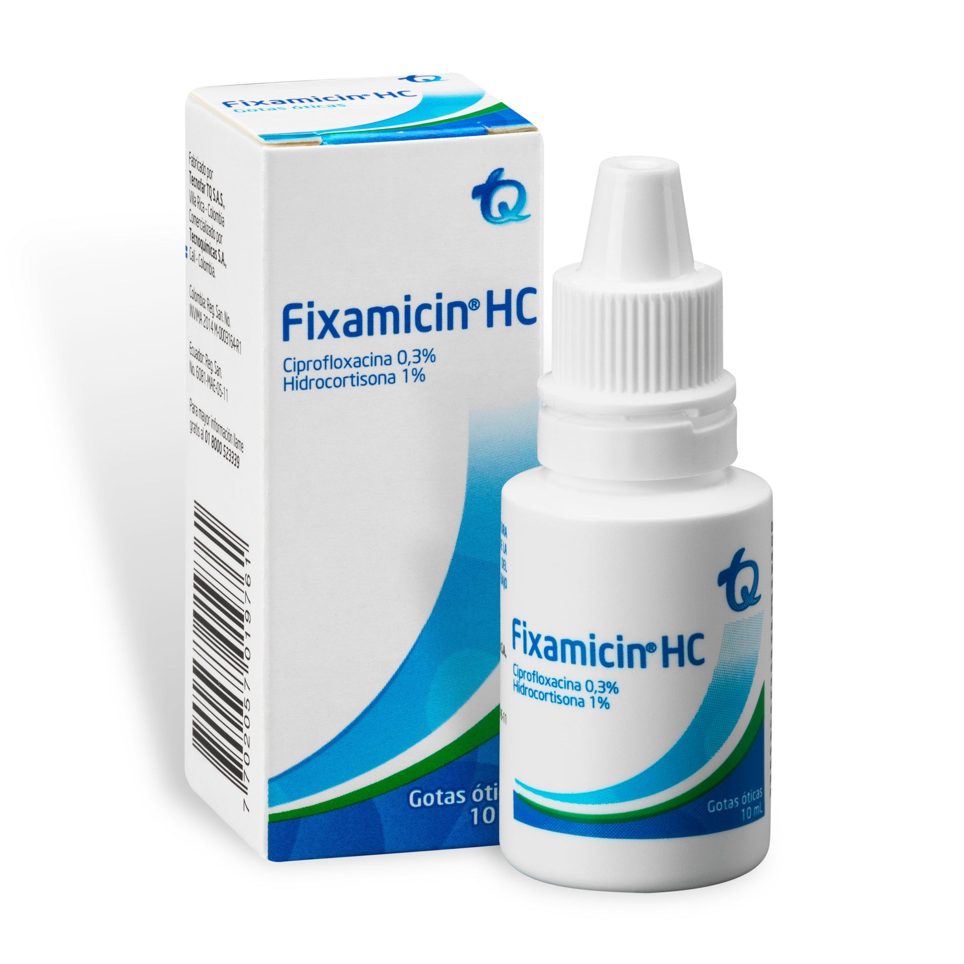Fixamicin Hc Gotas 10 Ml