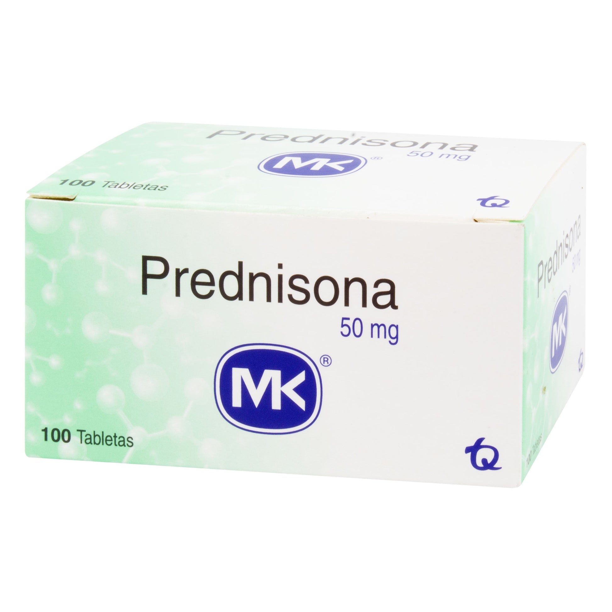 Prednisona 50 Mg 100 Tabletas Mk